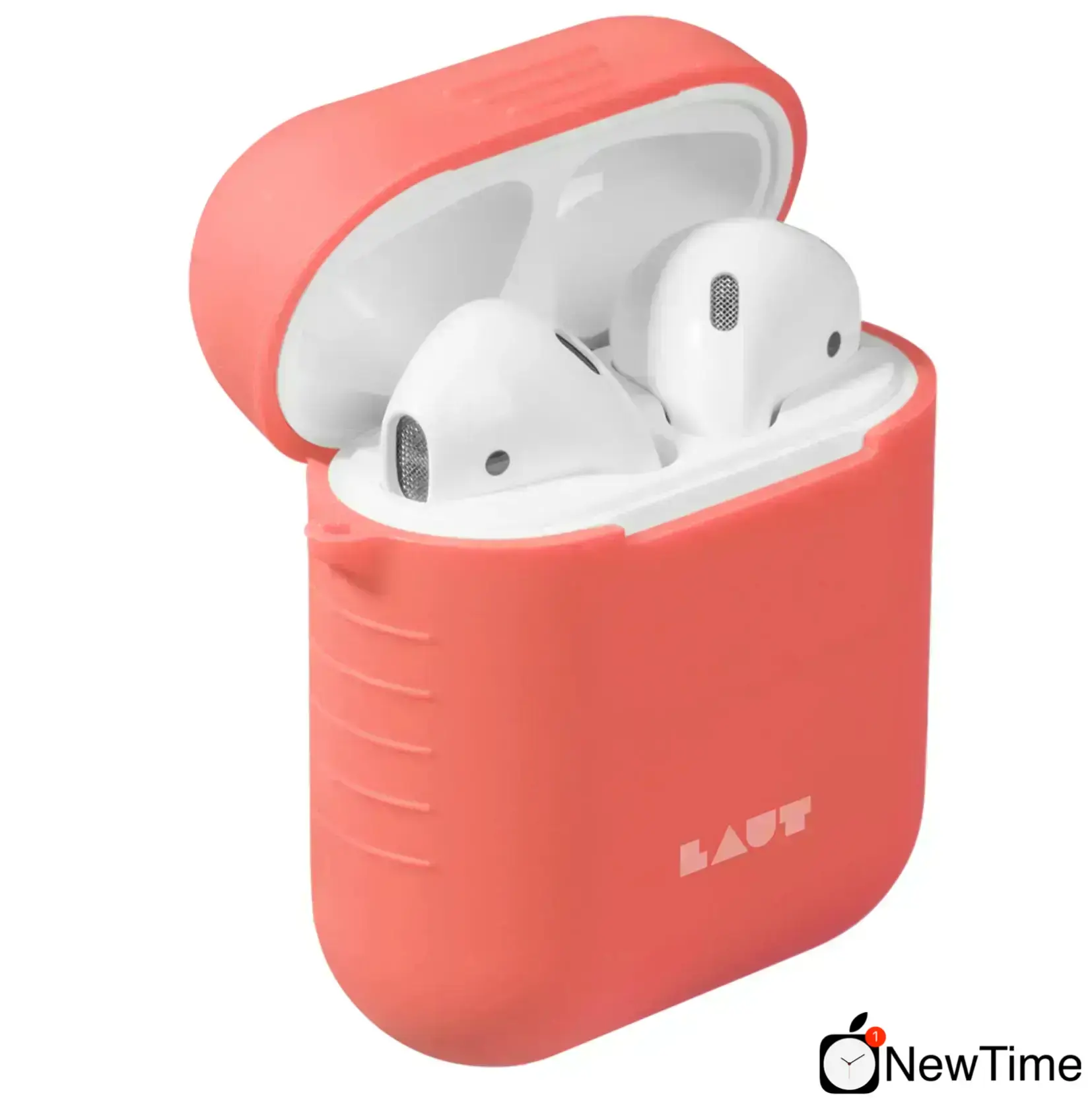 Чохол LAUT POD for AirPods Coral (LAUT_AP_POD_P)